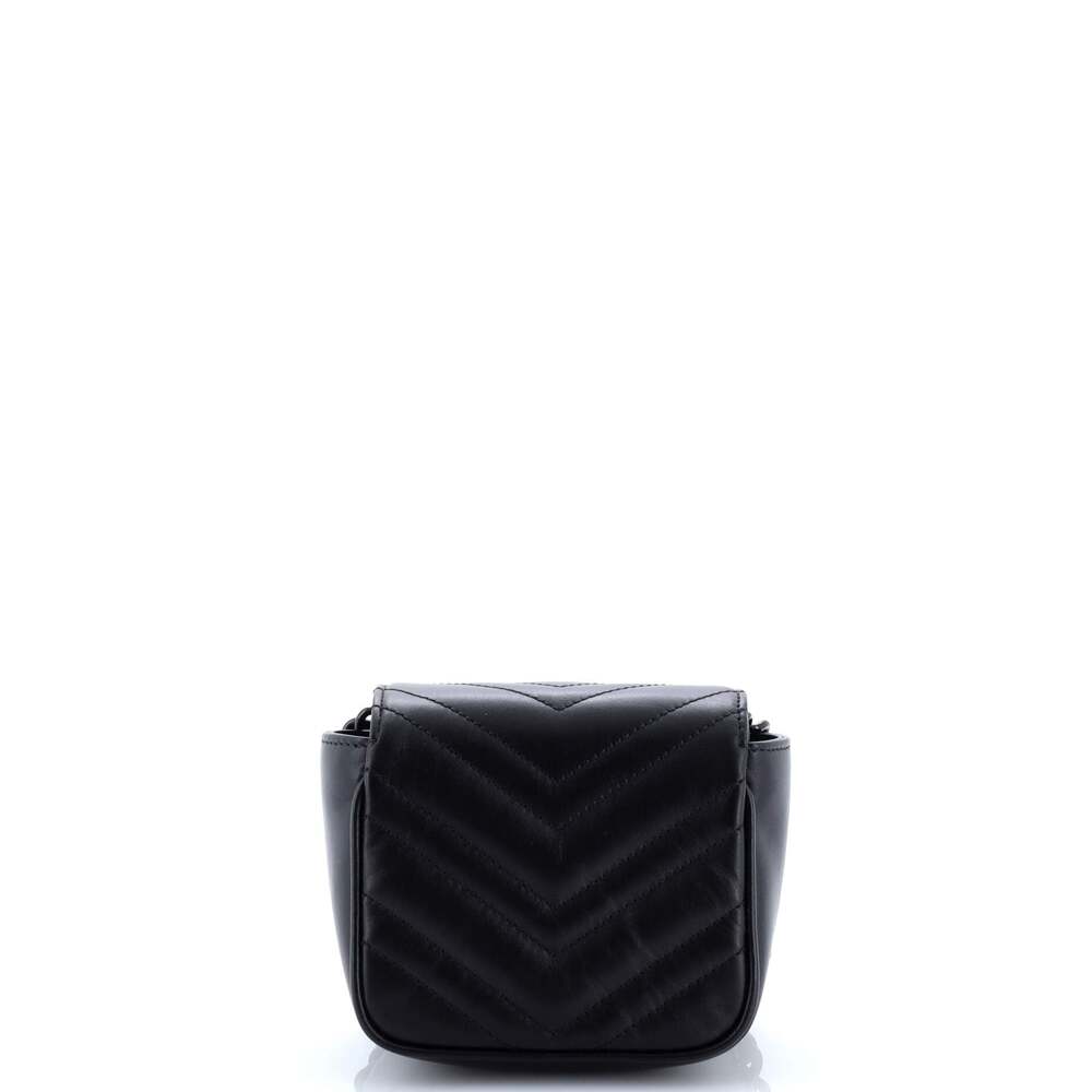 Gucci Gg Marmont Flap Belt Bag #219581G12B - Picture 3 of 6